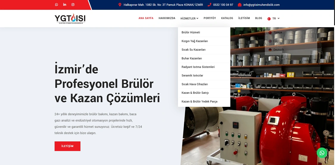 YGT ISI Elektrik Otomasyon